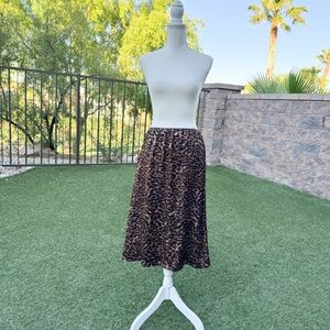 DR2 Leopard Print Skirt NWT size M